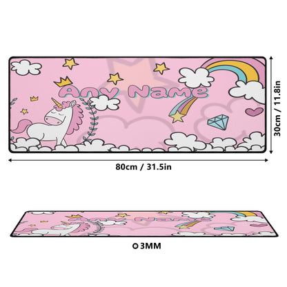 Custom Girl Name Desk Mat