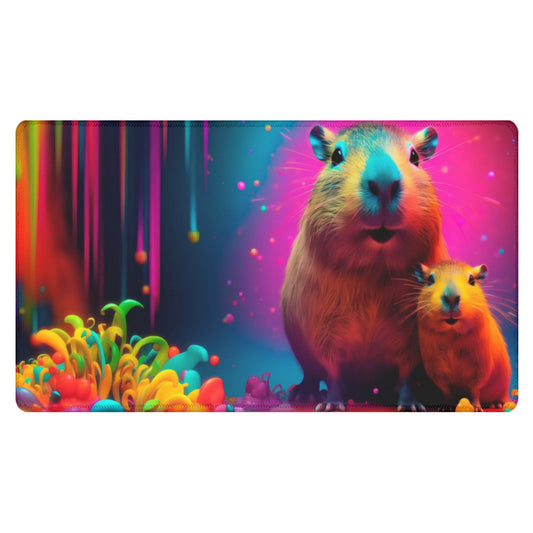 Colorful Capybaras