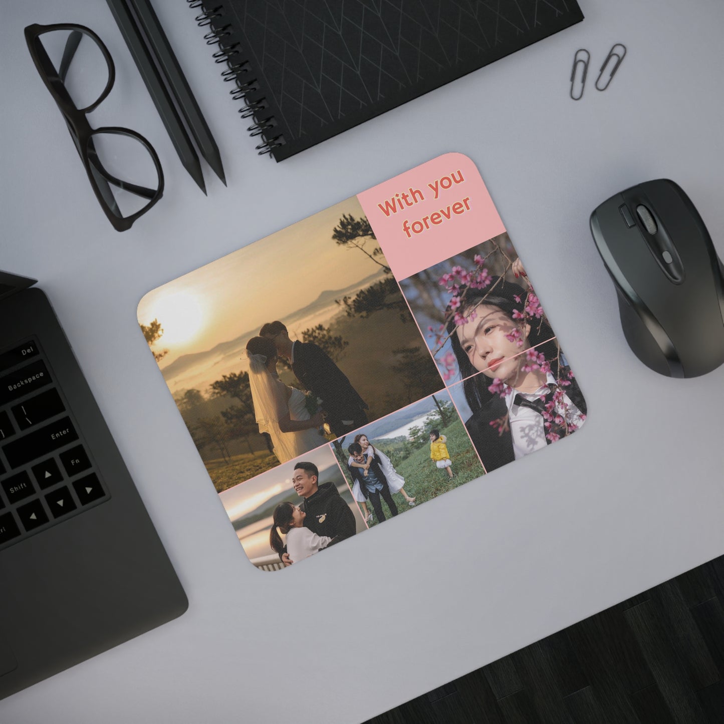 Mousepad with Photo Collage