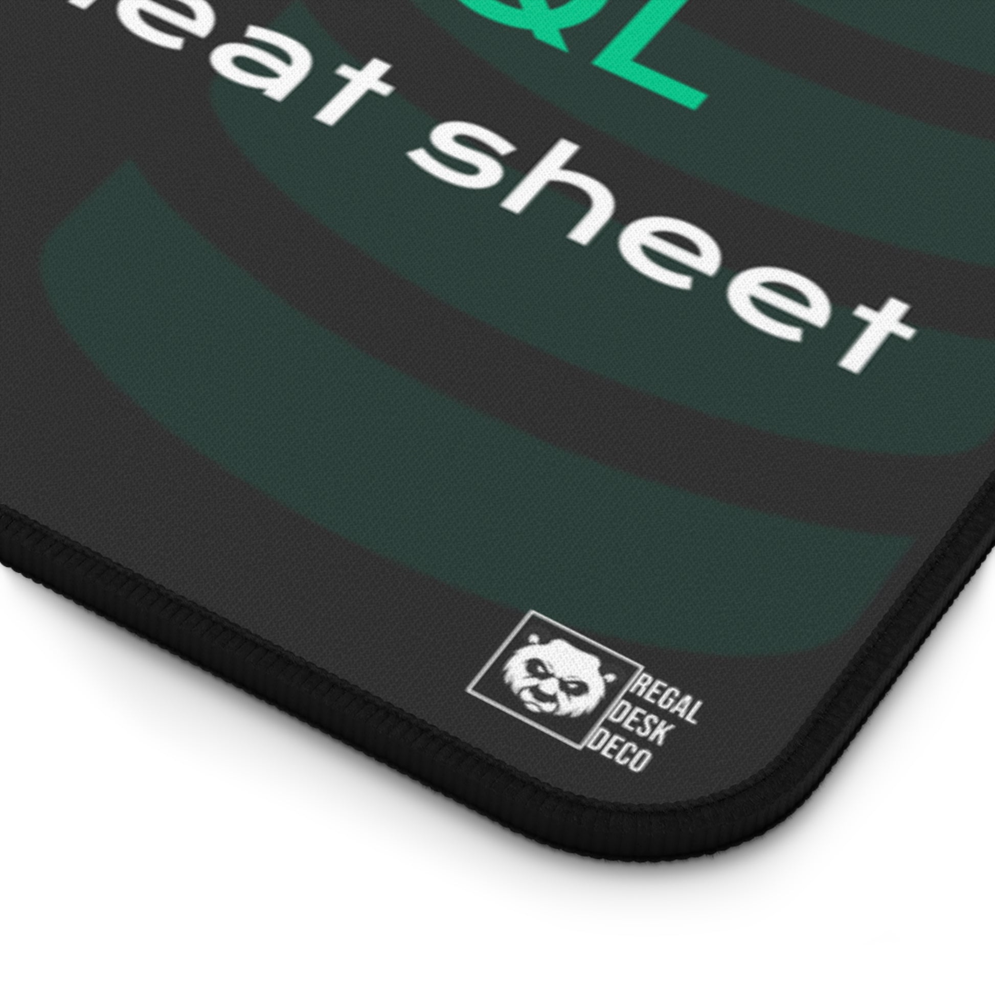 SQL Cheat Sheet Mousepad: Learn Database Querying and Manipulation