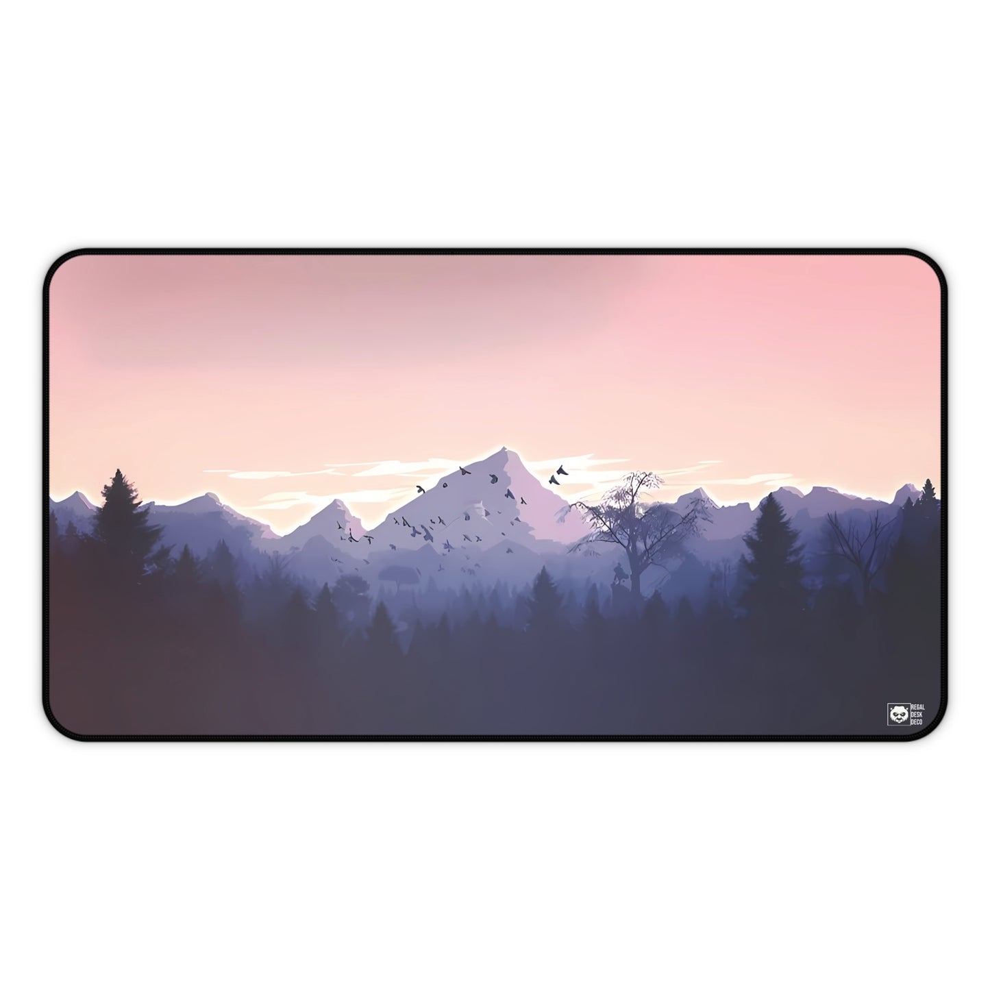 Forest Mountain Desk Mat