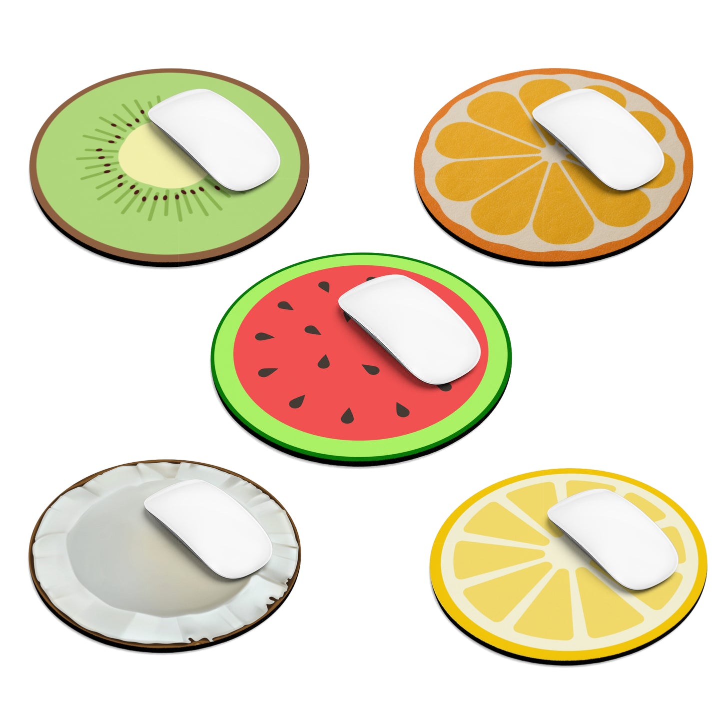 Summer Fruits Mouse Pad