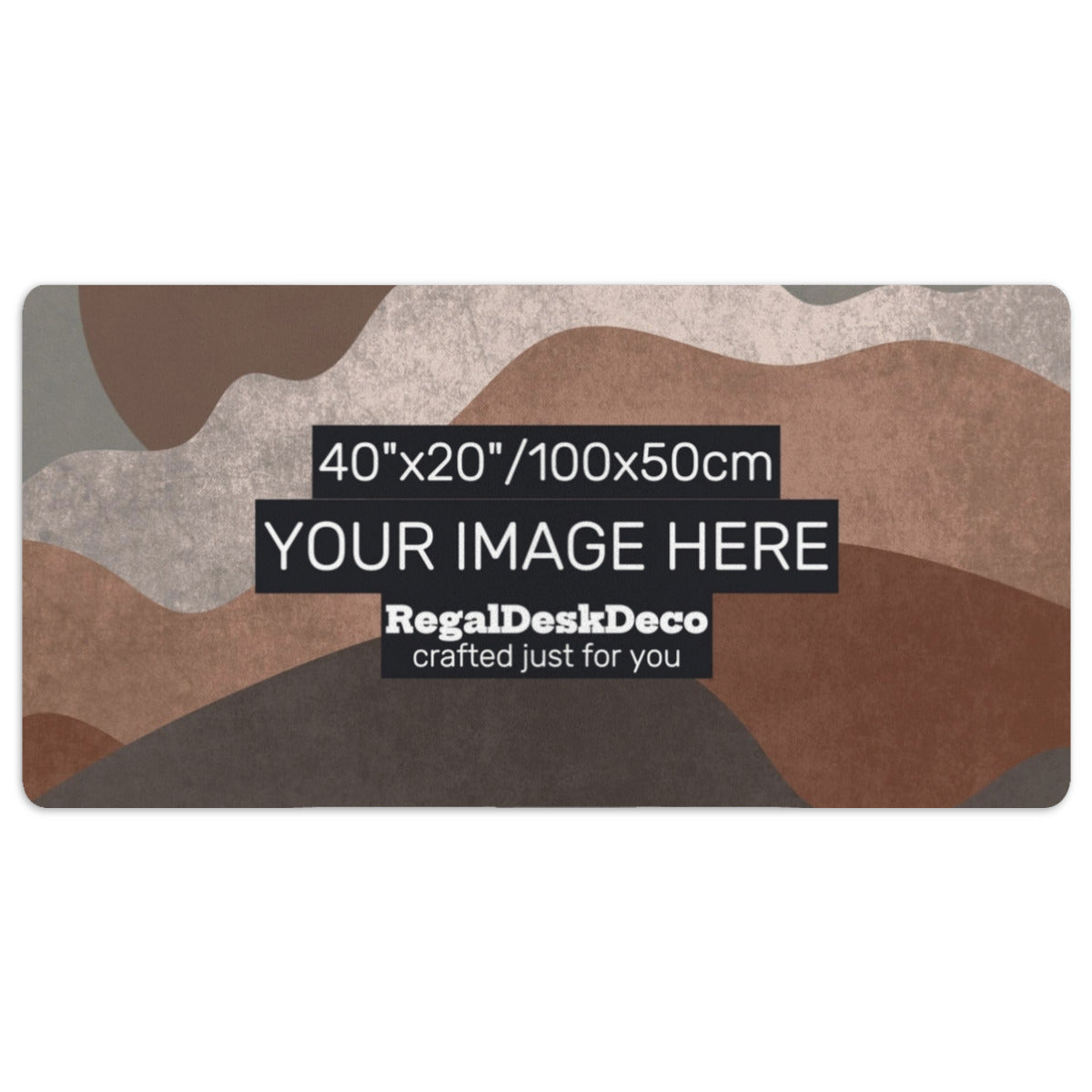 'Mat My Way' Design Your Own Custom Mouse Pad | 40"x20"