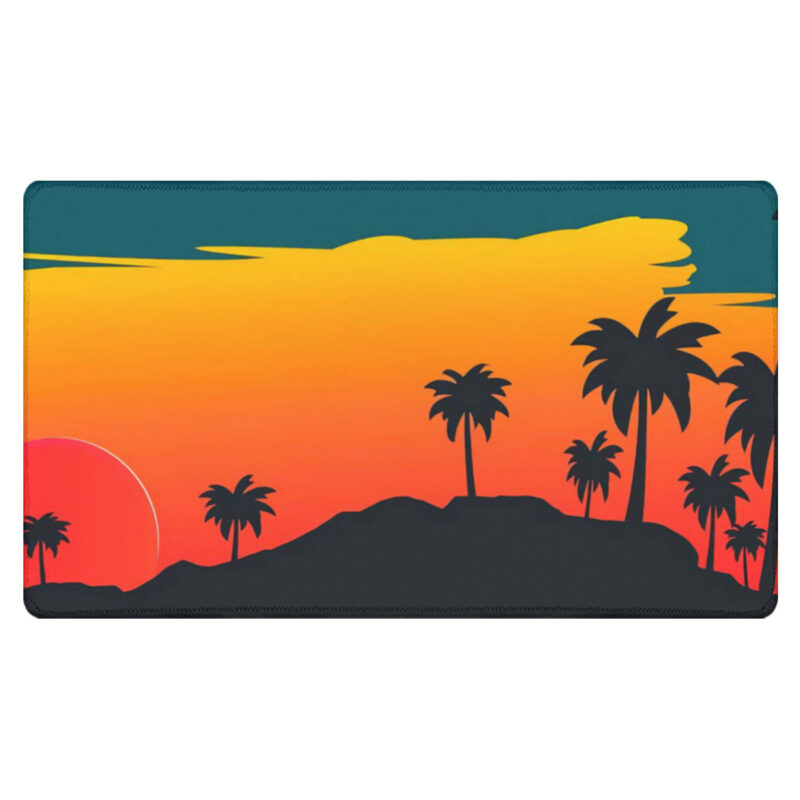 Tropical Sunset Desk Mat