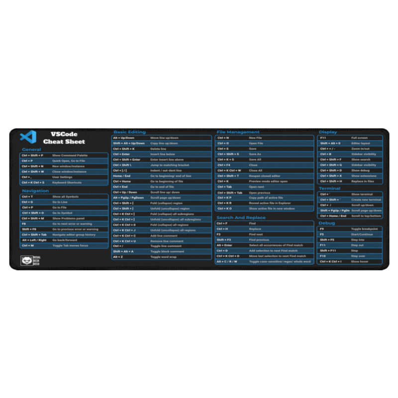 VSCode Cheat Sheet